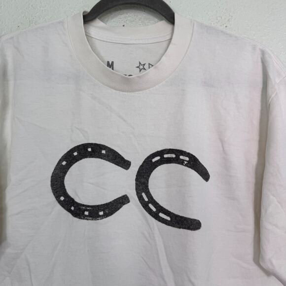 Beyonce Cowboy Carter Tour Shirt Medium CCT Ghost Star Tee Horseshoe 2025 Merch - Picture 4 of 9